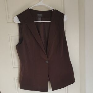 Chico's Chocolate Brown Vest